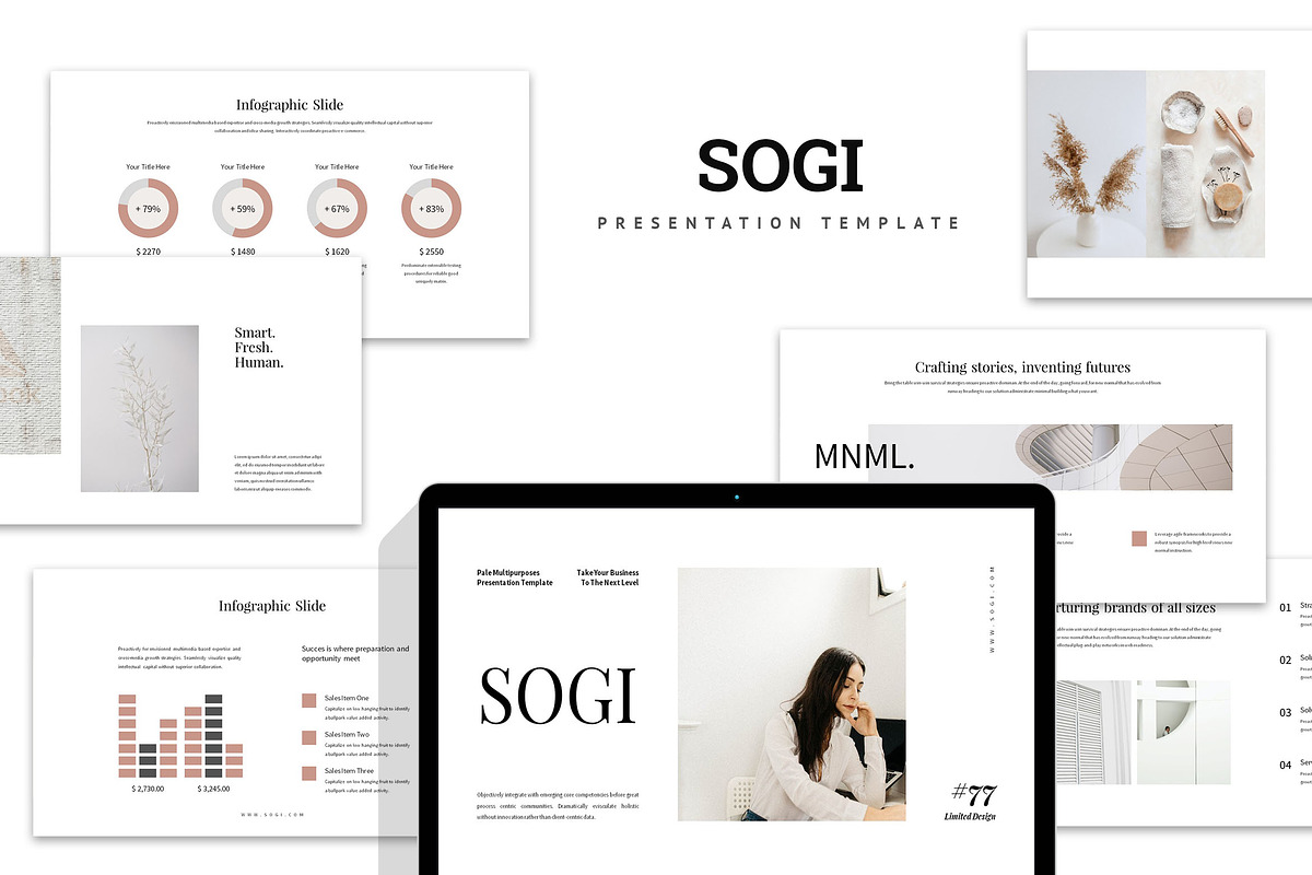Sogi : Multipurpose Google Slides, a Presentation Template by Punkl Camp (Photo 1 of 9)