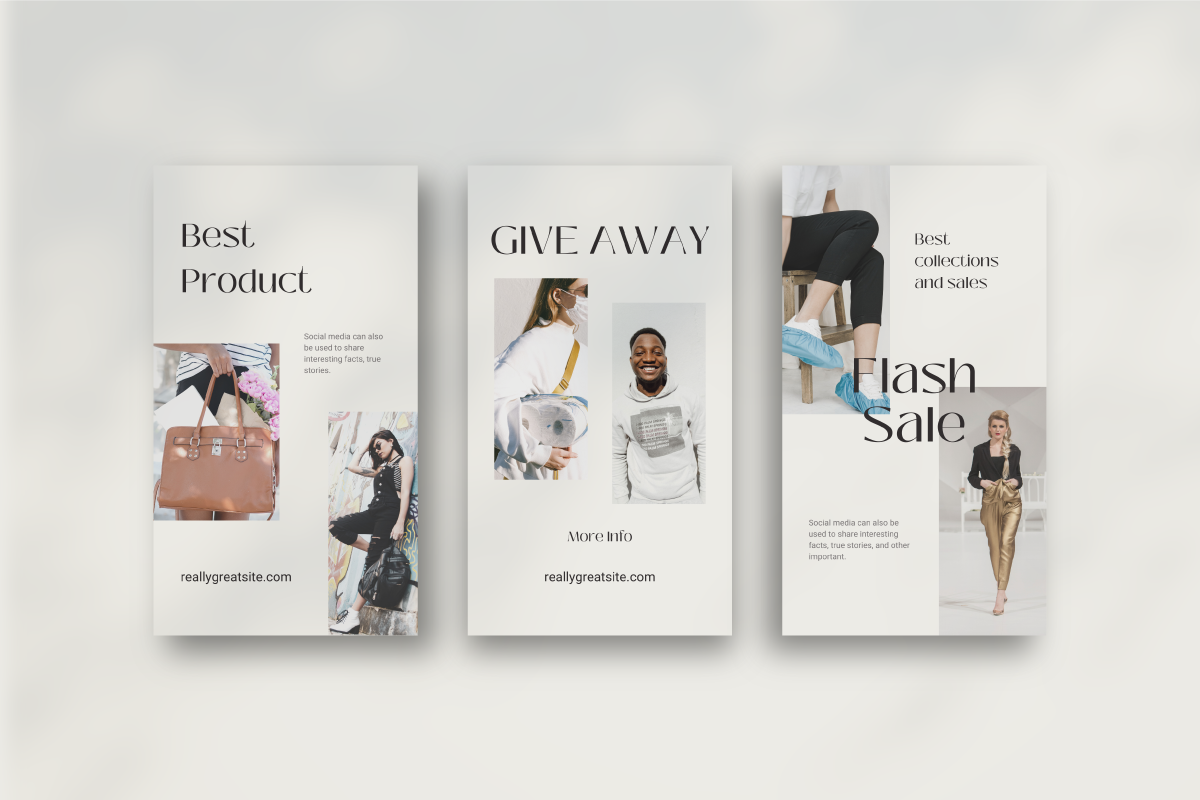 Guineve Fashion - Canva Instagram, a Social Media Template by Inkofert (Photo 8 of 11)