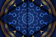 Mandala Oriental Floral art Bundle, a Background Graphic by NJ Himel (Thumbnail 97 of 97)
