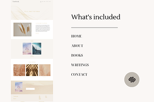 Notebook Squarespace 7.1 Template