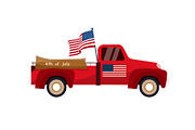 America 4th of july independence, a Seasonal Illustration by foxndeer (Thumbnail 3 of 4)