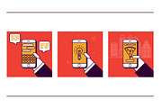 Delivery Icons & Illustrations, an Outline Icon by Kursat Unsal (Thumbnail 6 of 9)