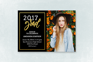 Senior Graduation Announcement 040