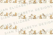 Cute neutral Nursery Bear Pattern, a Pattern Graphic by Sian Elizabeth Designs (Thumbnail 4 of 7)