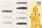 Gritcore Brushes for Procreate, a Brush Add-On by Guerillacraft (Thumbnail 9 of 9)