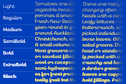 Gestura - Modern Script Font Family, a Script Font by Namela Studio (Thumbnail 2 of 6)