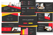 Annual Report Powerpoint Template, a Presentation Template by temphall (Thumbnail 7 of 8)