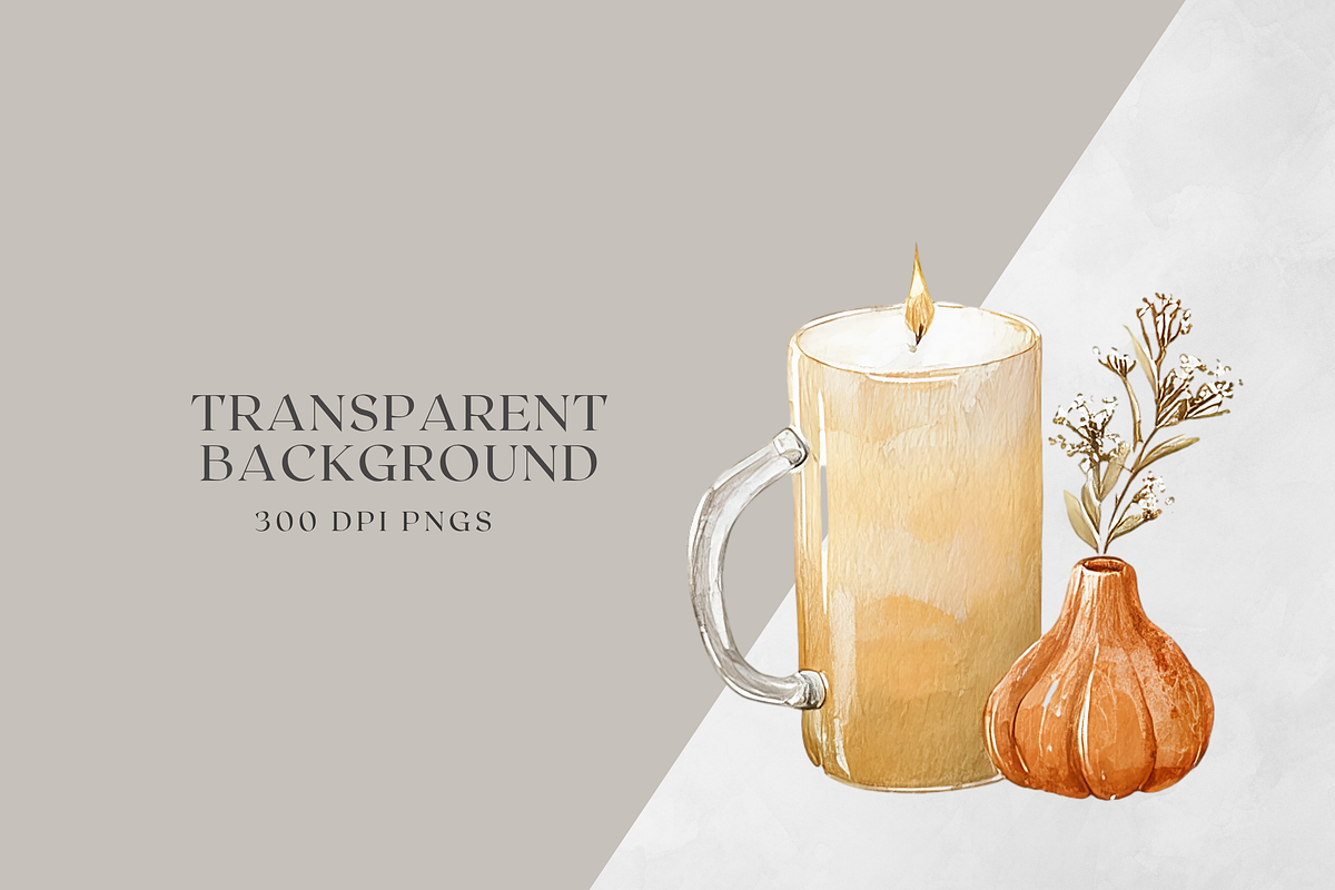 Pumpkin Spice - Autumn Drinks, a Decorative Illustration by ThaismotaCreativeCo (Photo 9 of 9)