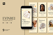Evinrei - Instagram Tempates, a Social Media Template by Rakyu (Thumbnail 1 of 6)