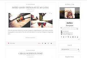 Camera-Man Blogger Template