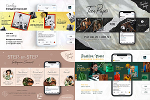 Instagram Carousels Bundle