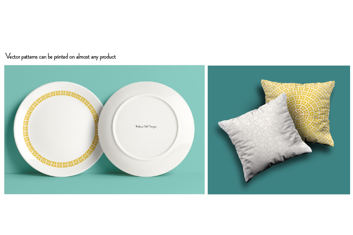Ornate Circular Metallic Patterns preview 2