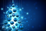 Big blue Christmas and New Year set, a Decorative Illustration by Vjom (Thumbnail 15 of 21)
