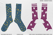 Socks - Mockup (High), a Merchandise Mockup by DaldSgh (Thumbnail 5 of 12)
