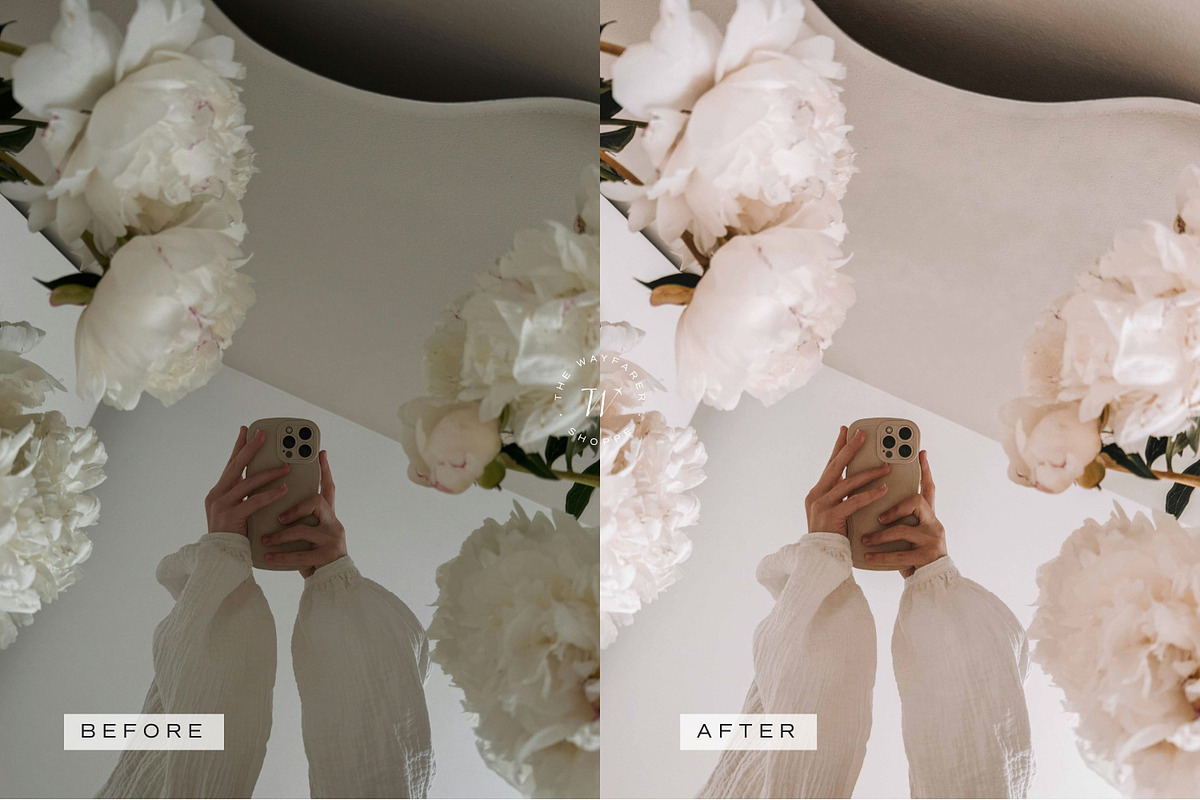 5 Blogger LR Presets + Video LUTs, a Preset Add-On by TheWayfarerShoppe (Photo 7 of 17)