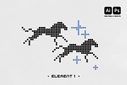Y2K OPTICAL GRAPHIC VECTOR SET, an Object Graphic by BonkiStudio (Thumbnail 2 of 7)