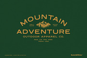 Highwood Ridge - A Rustic Font, a Serif Font by Komet & Flicker (Thumbnail 9 of 15)
