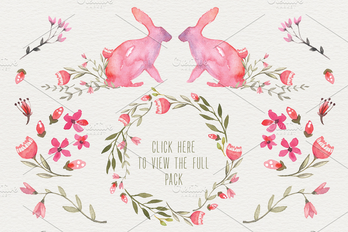 Woodlands Watercolor megapack, an Animal Illustration by Lisa Glanz (Photo 2 of 5)