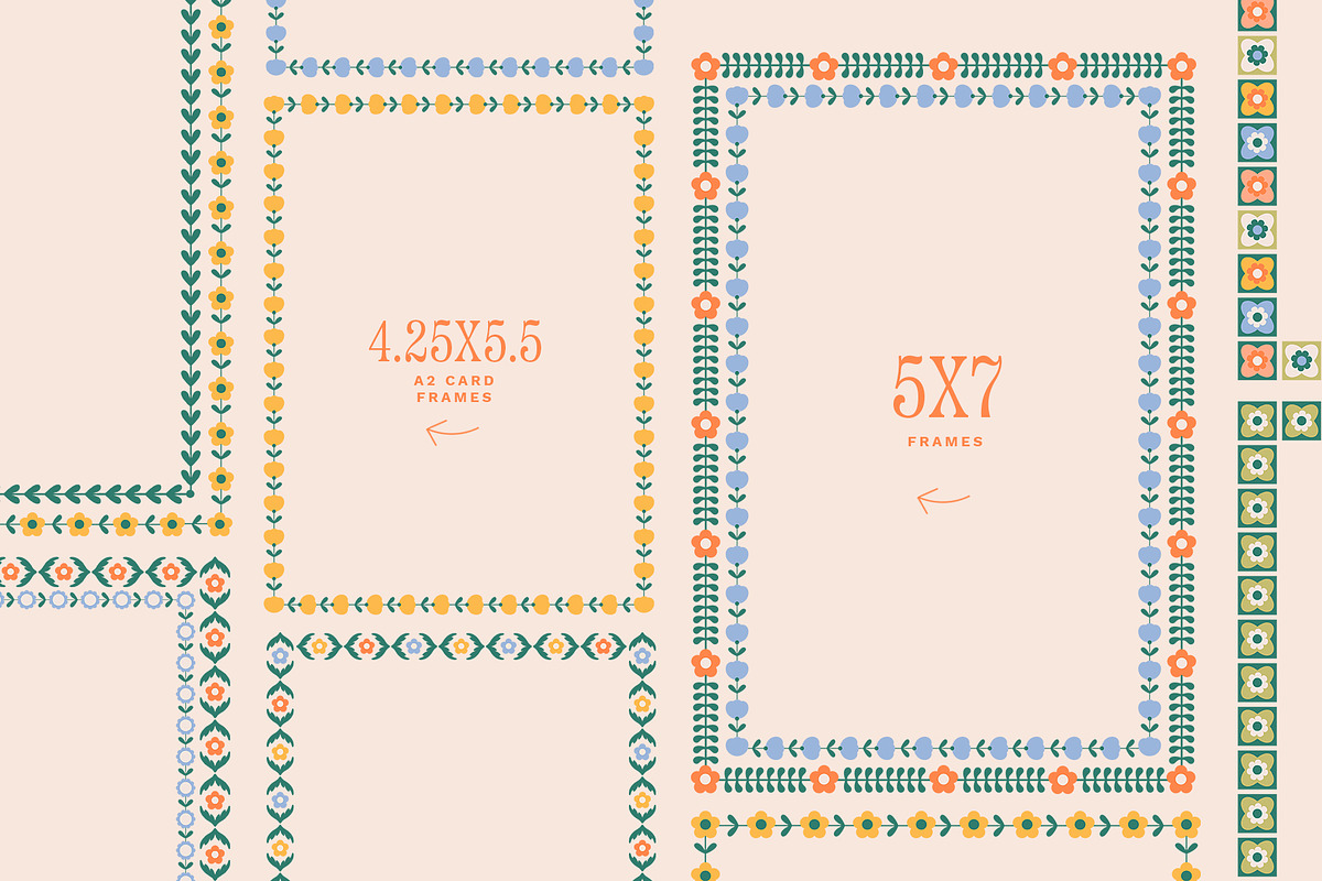 Blossom - Patterns, Shapes & Frames, a Pattern Graphic by Basia Stryjecka (Photo 15 of 35)