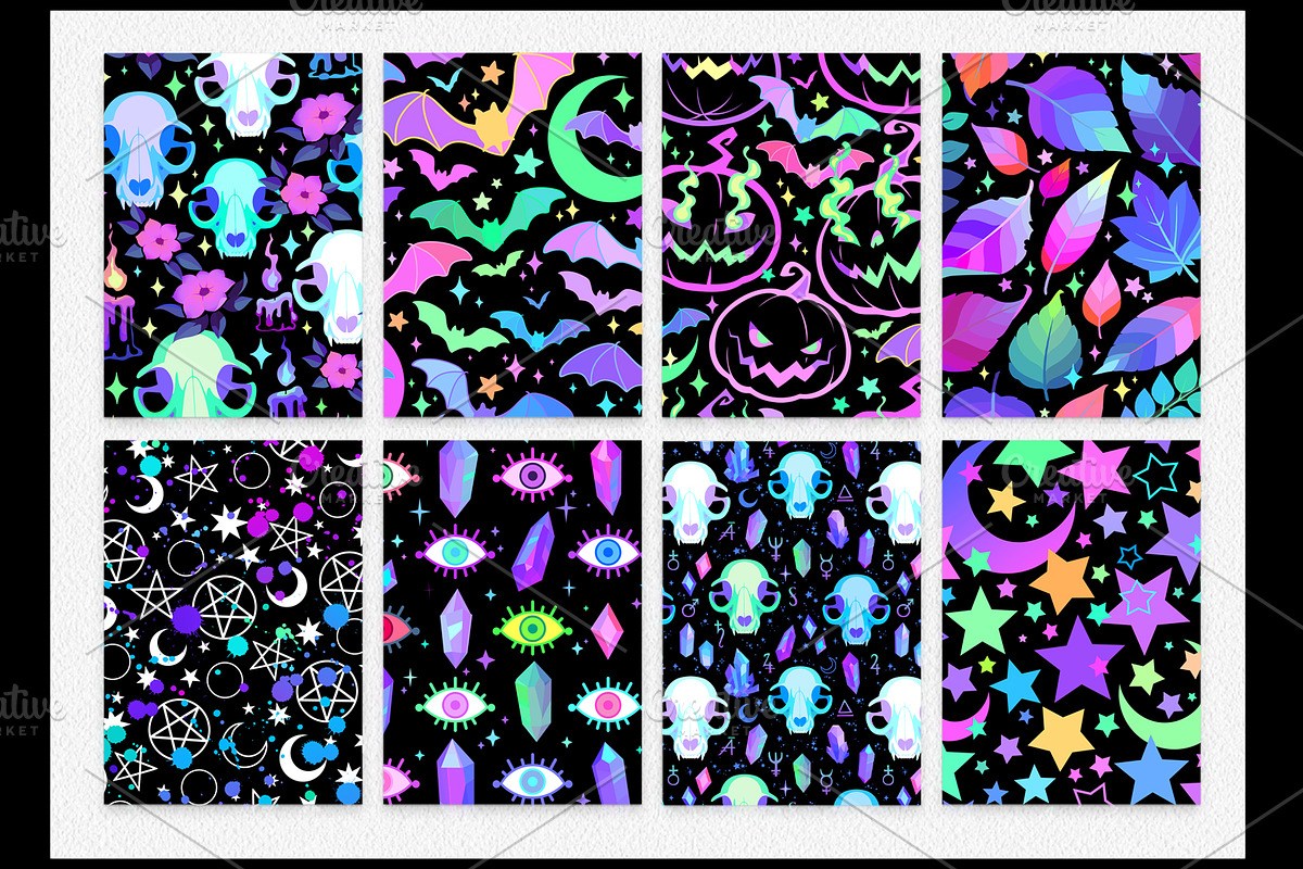 Soft Halloween, a Pattern Graphic by Victoria Bat (Photo 5 of 5)