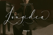 Longidea, a Script Font by Nathatype (Thumbnail 1 of 10)