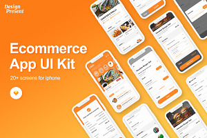 ecommerce App UI Kit, an UI Kit Template by Design Present