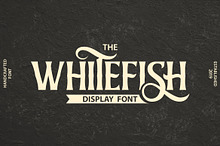 Whitefish | Display Font