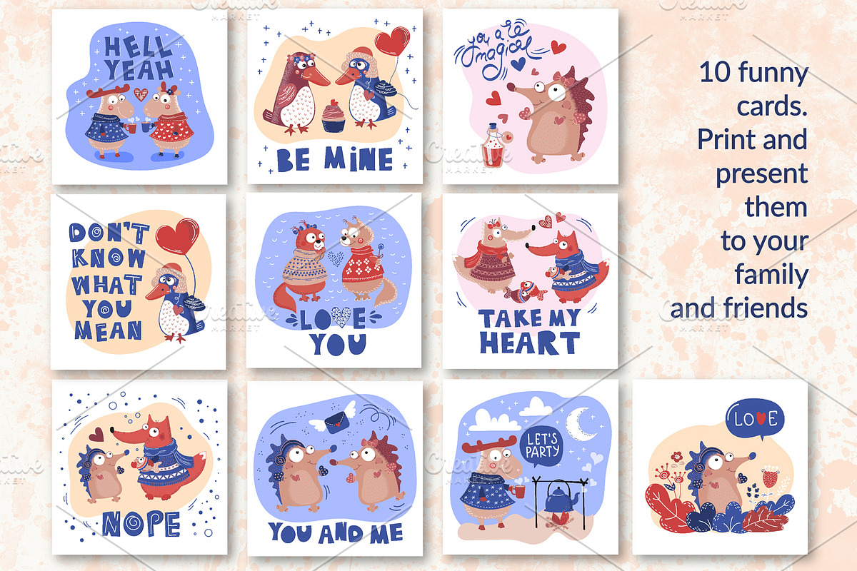 CRAZY LOVE, an Animal Illustration by FARAWAYKINGDOM (Photo 6 of 10)