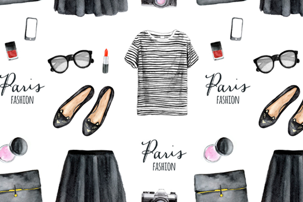 Paris style (fashion illustrations), an Illustration by SoNice (Photo 3 of 4)