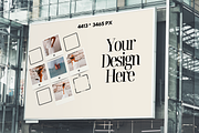 Billboard Mockup Template, an Advertising Mockup by GearShift (Thumbnail 1 of 4)