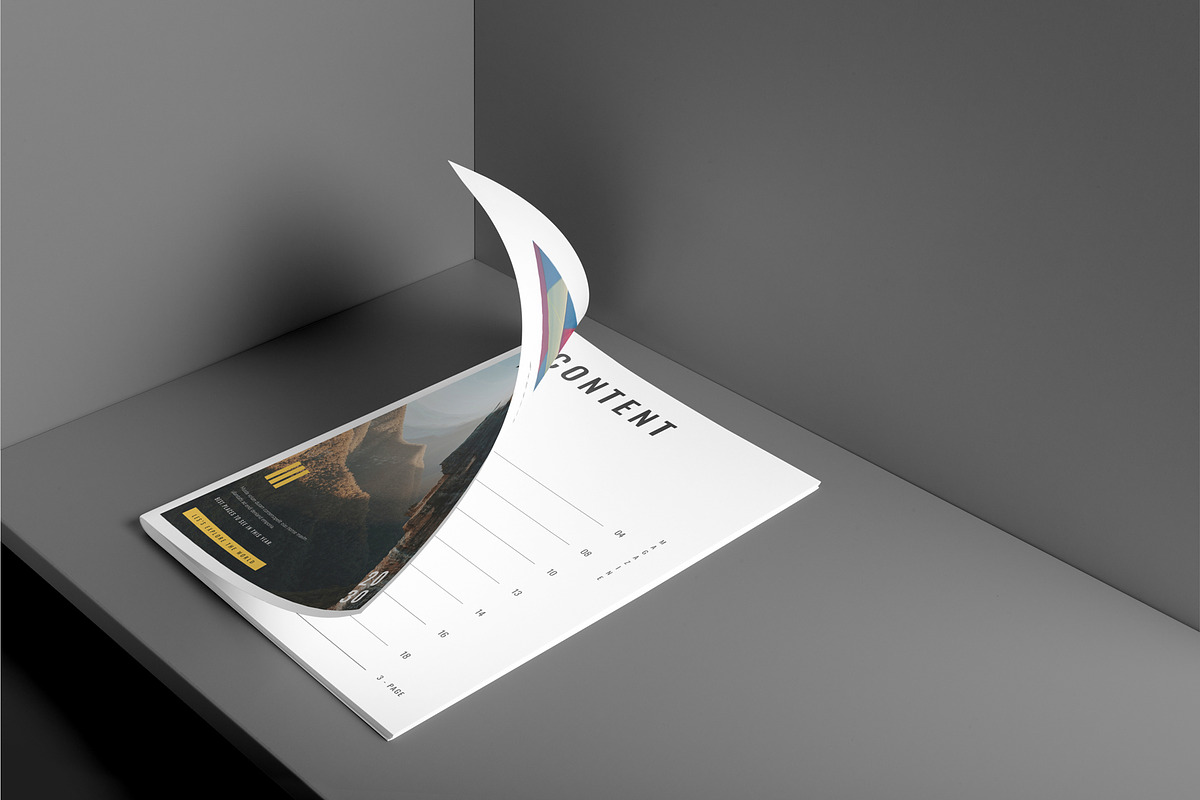 Travel & Explore Magazine Template preview 4