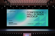 Conference Hall Screen Mockup, an Advertising Mockup by Sosuna Studio (Thumbnail 4 of 4)