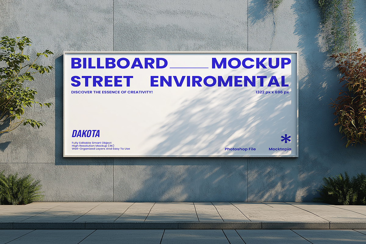 Street Environmental Poster Mockups, an Advertising Mockup by Mocktopia (Photo 1 of 10)