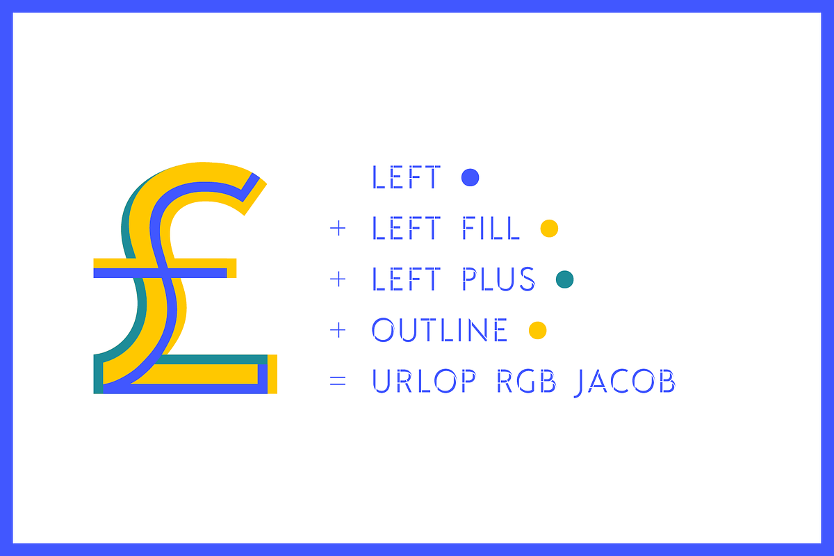 URLOP DIY Outline, a Font by FONT-Bud (Photo 14 of 15)