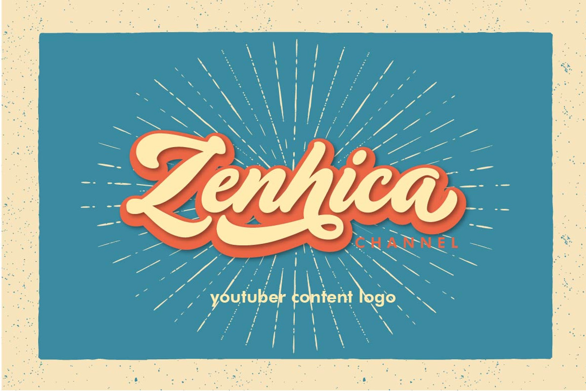 RETRONIC - Vintage Script preview 4