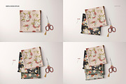 Folded Fabris Mockup (24/FFv.11), a Product Mockup by creatsy5 (Thumbnail 4 of 8)