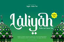Laliyah - Arabic Ramadhan Font