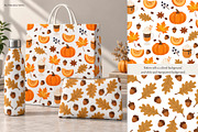 Cozy autumn vector set, a Seasonal Illustration by Universe Mary (Thumbnail 5 of 6)