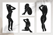 Woman Abstract Silhouette Collection, a Person Illustration by mejorana (Thumbnail 6 of 11)