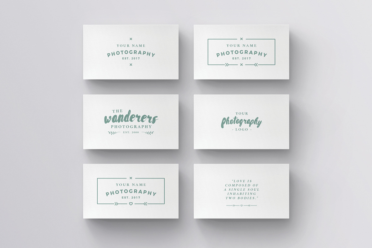 WANDERERS  Business Card Template, a Business Card Template by 46&2 Collective (Photo 8 of 11)