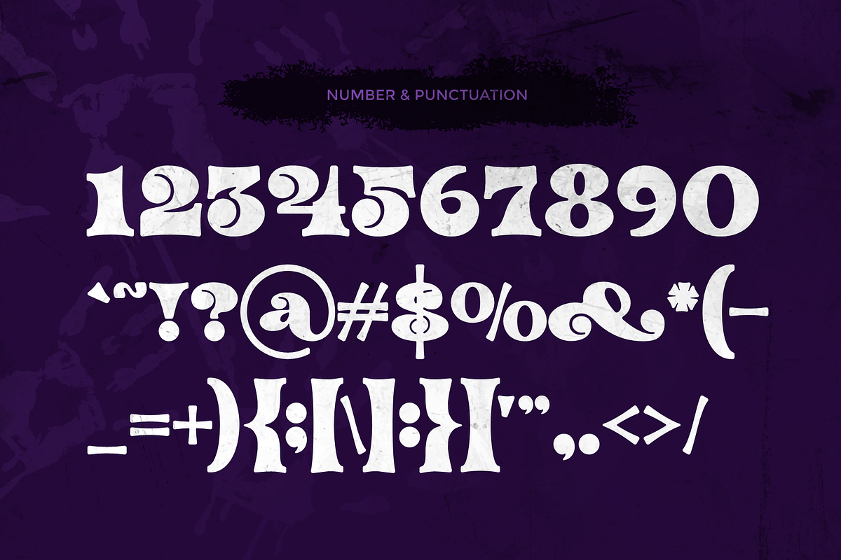 Dileno - Horor Bold Serif Font, a Serif Font by MaikoHatta (Photo 4 of 8)