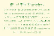 CS Densmore Halfpixel, a Sans Serif Font by Craft Supply Co. (Thumbnail 8 of 8)