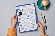 Creative CV Resume UI UX Designer V6, a Resume Template by twinstd (Thumbnail 2 of 3)