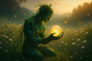 Sylvan Spirit and the Luminous Orb