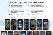 100 Luxury Travel Reels Templates, a Social Media Template by DigiPax (Thumbnail 8 of 10)