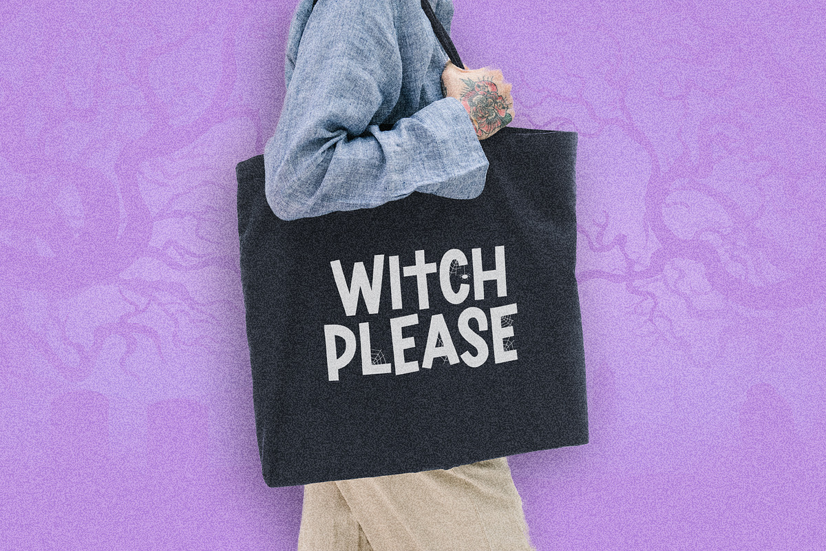 Hallow Spell spooky halloween font, a Handwritten Font by supfonts (Photo 6 of 7)