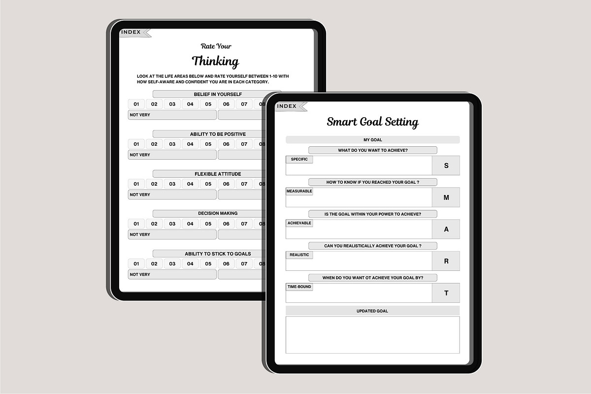 2025 Mental Burnout Workbook Digital, a Stationery Template by Designmela01 (Photo 6 of 8)