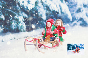 Let It Snow! Photoshop Action, an Action Add-On by Uplift Actions (Thumbnail 11 of 14)