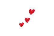 Crayon Doodle Hearts, an Object Graphic by Elena Pimukova (Thumbnail 17 of 36)