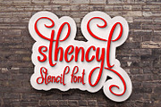 Sthencyl, a Script Font by Digital Typeface Studio (Thumbnail 1 of 6)